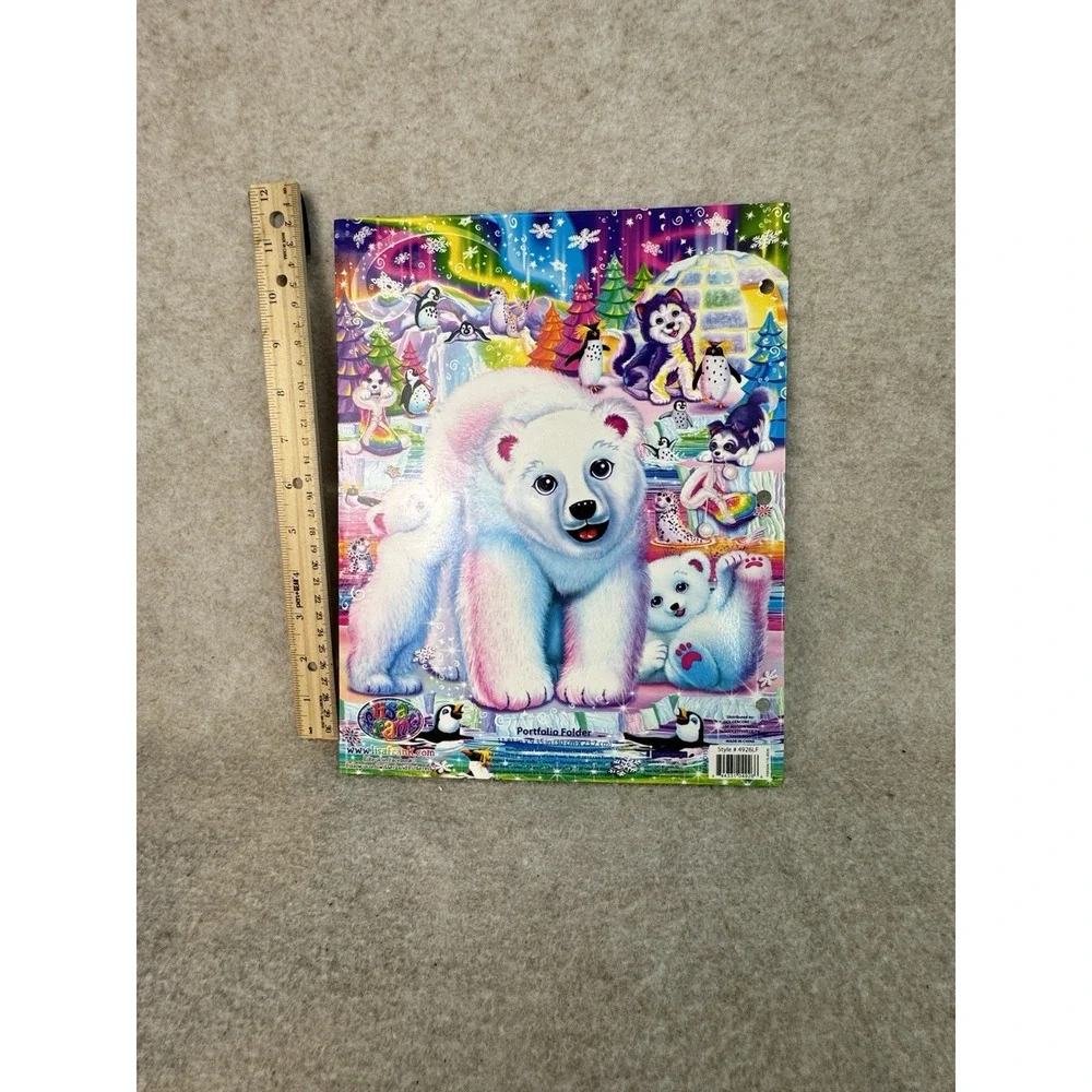 Lisa Frank Fantasea Family Folder 11.81 x 9.37